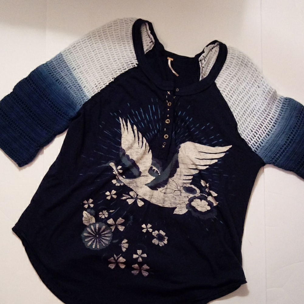 Free People Henley Top